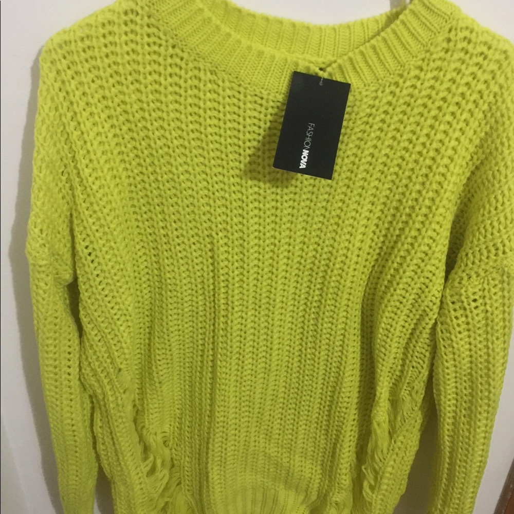 Fashion nova sweater